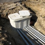 Main junction box for Kingston Stadium