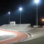 Kingston stadium with lighting installed by Trey Electric